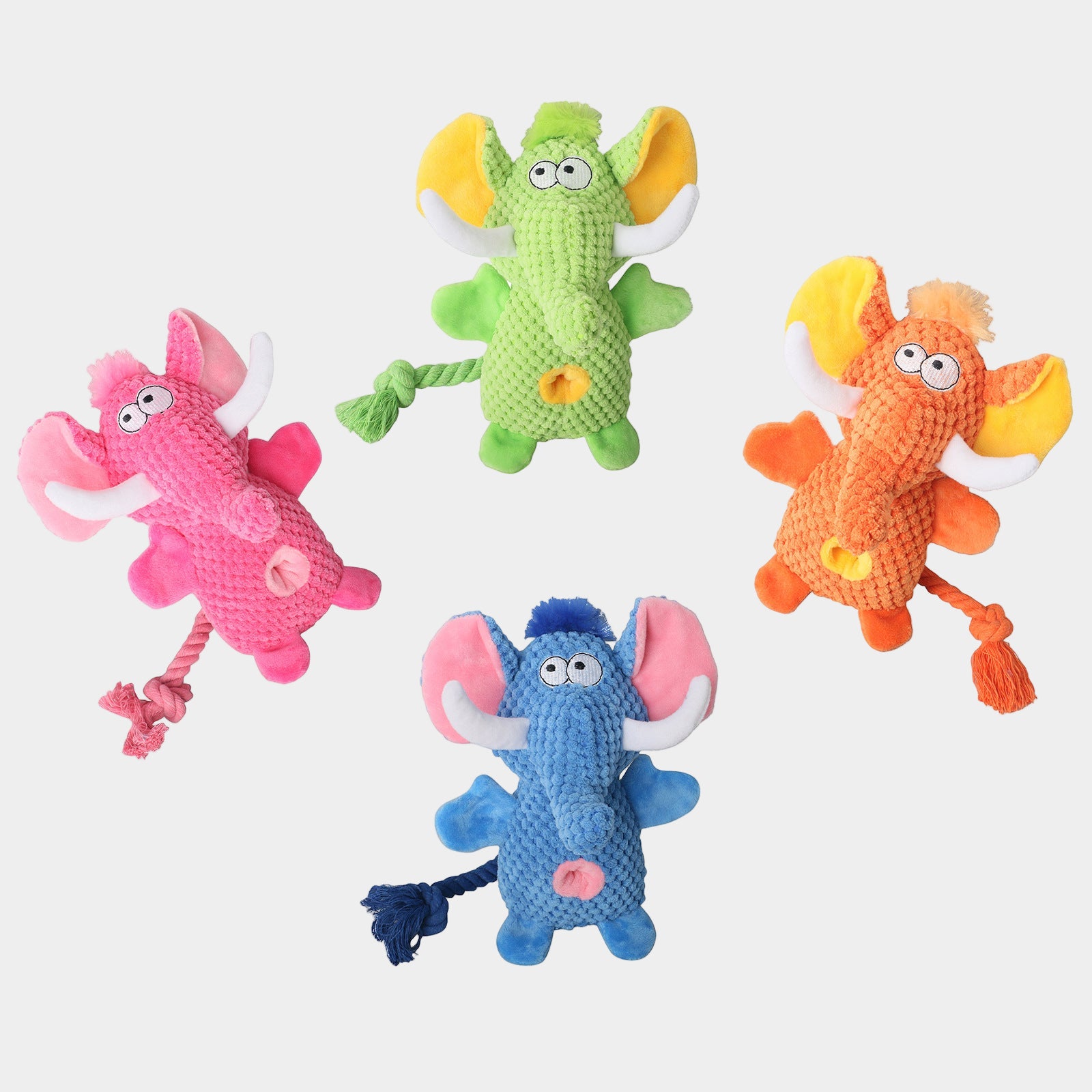 Squeaky Plush Food Hidden Dog Toy