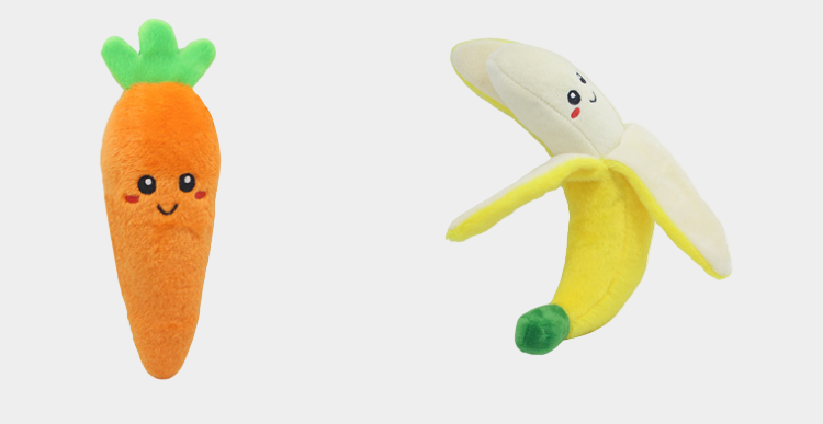 Vegatable Plush Pet Toy