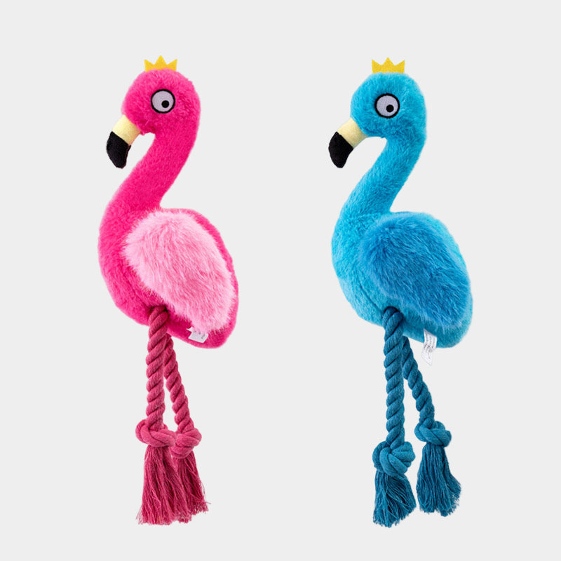 Flamingo Plush Pet Toy