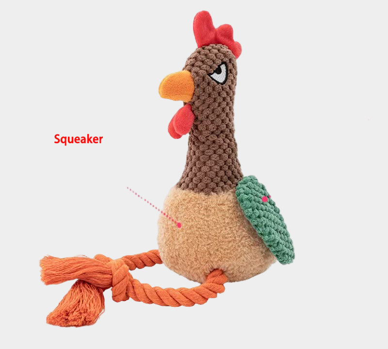 Chicken Plush Pet Toy