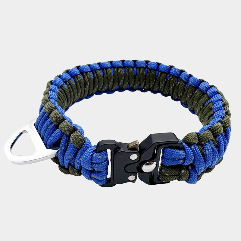 Reflective Paracord Designed Colorful Dog Collar