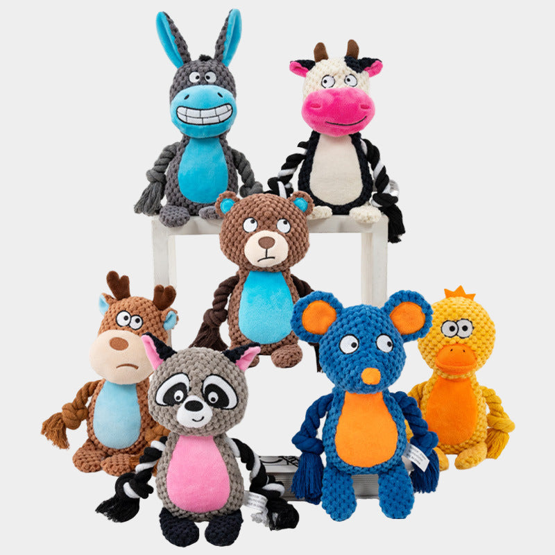 Animal Plush Dog Toy