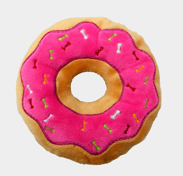 Donut Plush Pet Toy